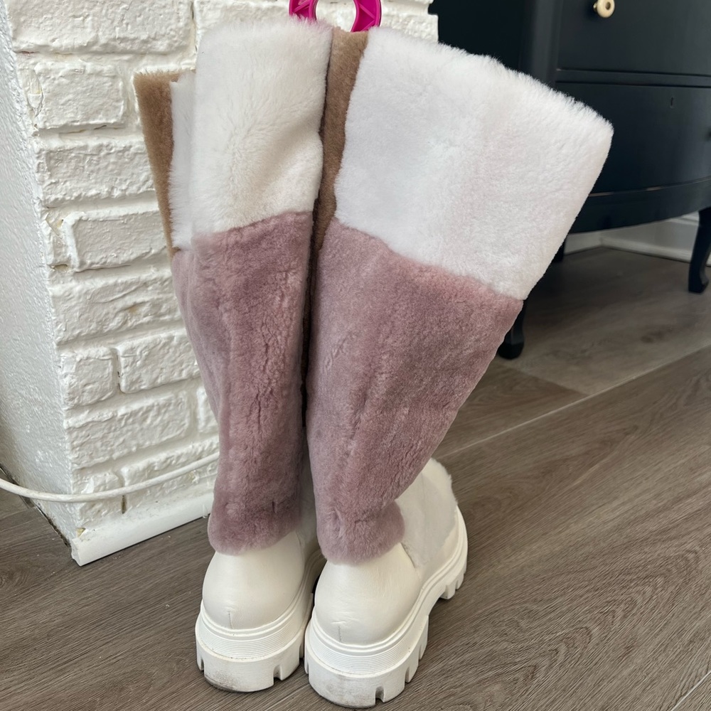 Free People Happy Thoughts Fur Boots - Picture 6 of 7
